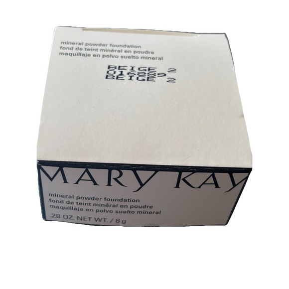 NEW - Mary Kay .28oz Mineral Powder 016889 Foundation Beige 2 - Picture 4 of 5
